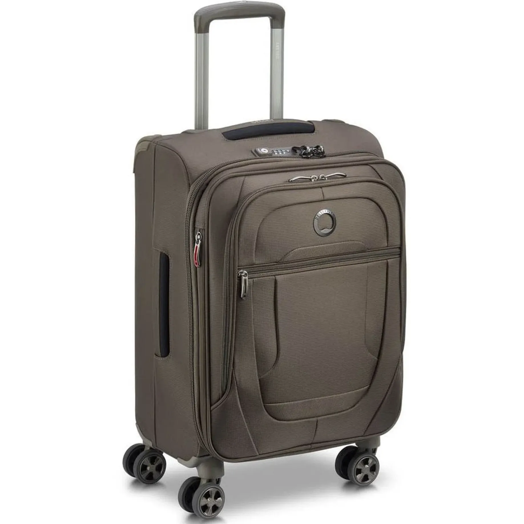 Helium Dlx 2.0 Slim Line - 4-Rollen-Kabinentrolley 55 cm (mokka)