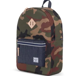 Heritage 21 - Rucksack 45 cm (woodland camo dark denim)