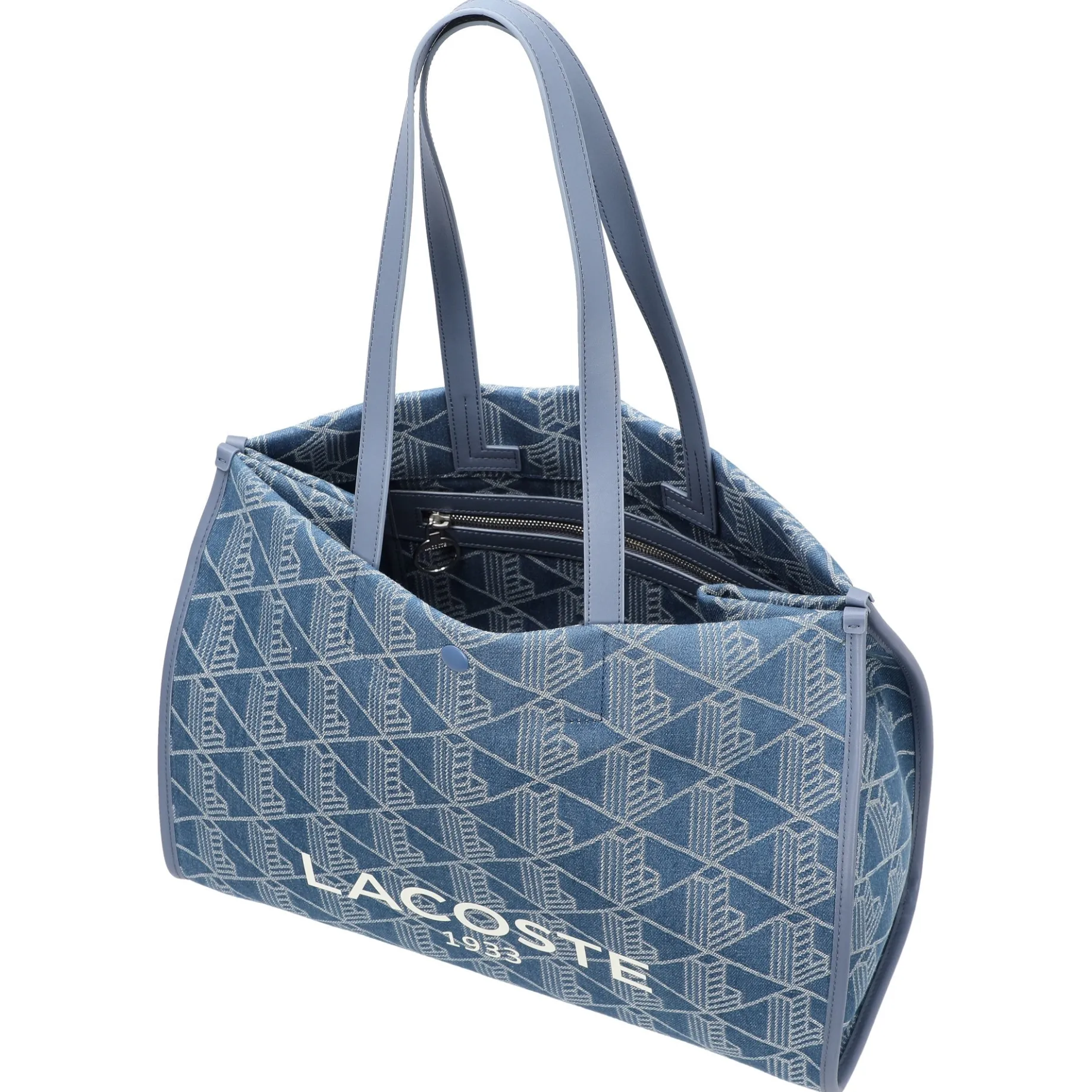 Heritage Jacquard - Handtasche 40 cm (mono jacquard denim)