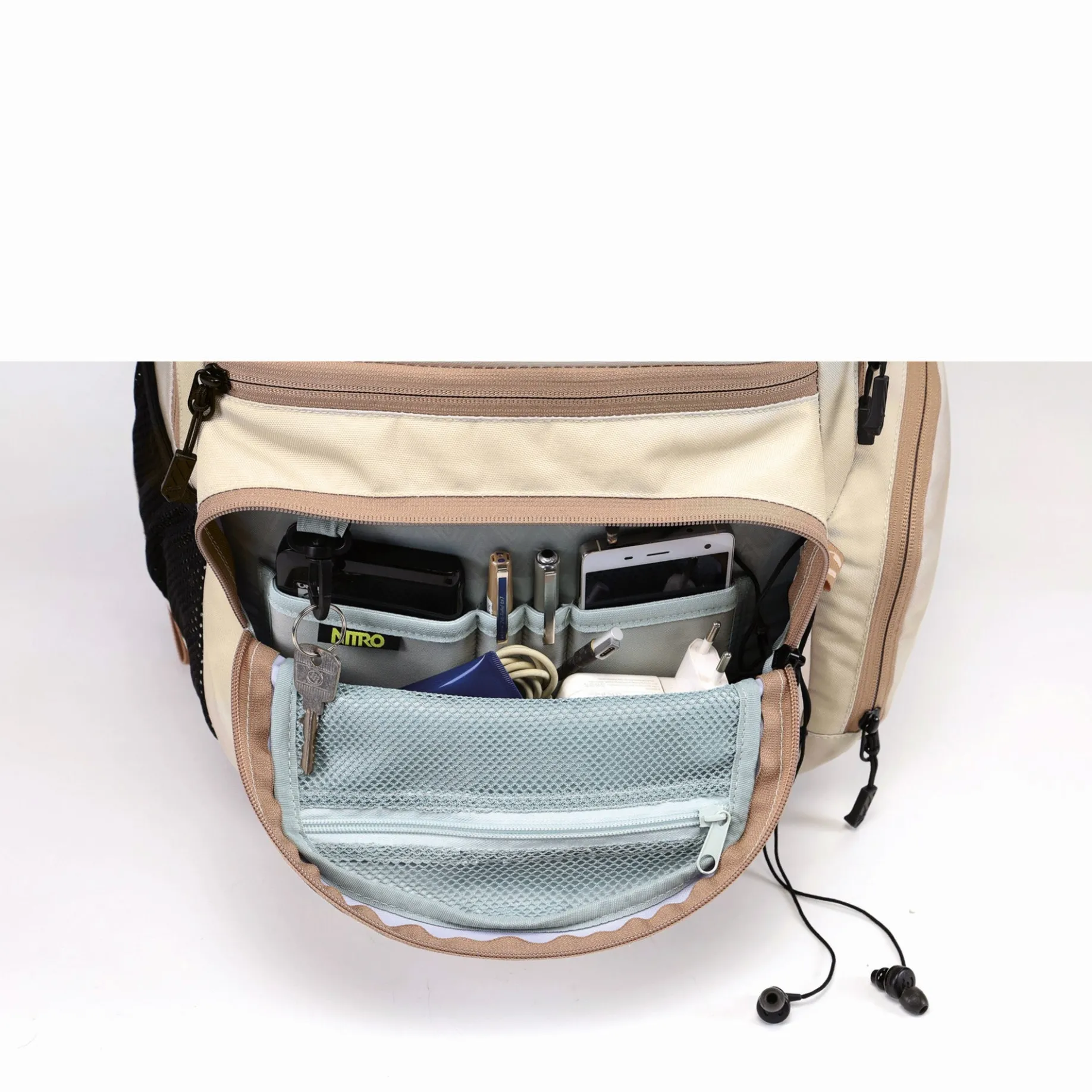 Hero - Laptoprucksack 17" 52 cm (dune)