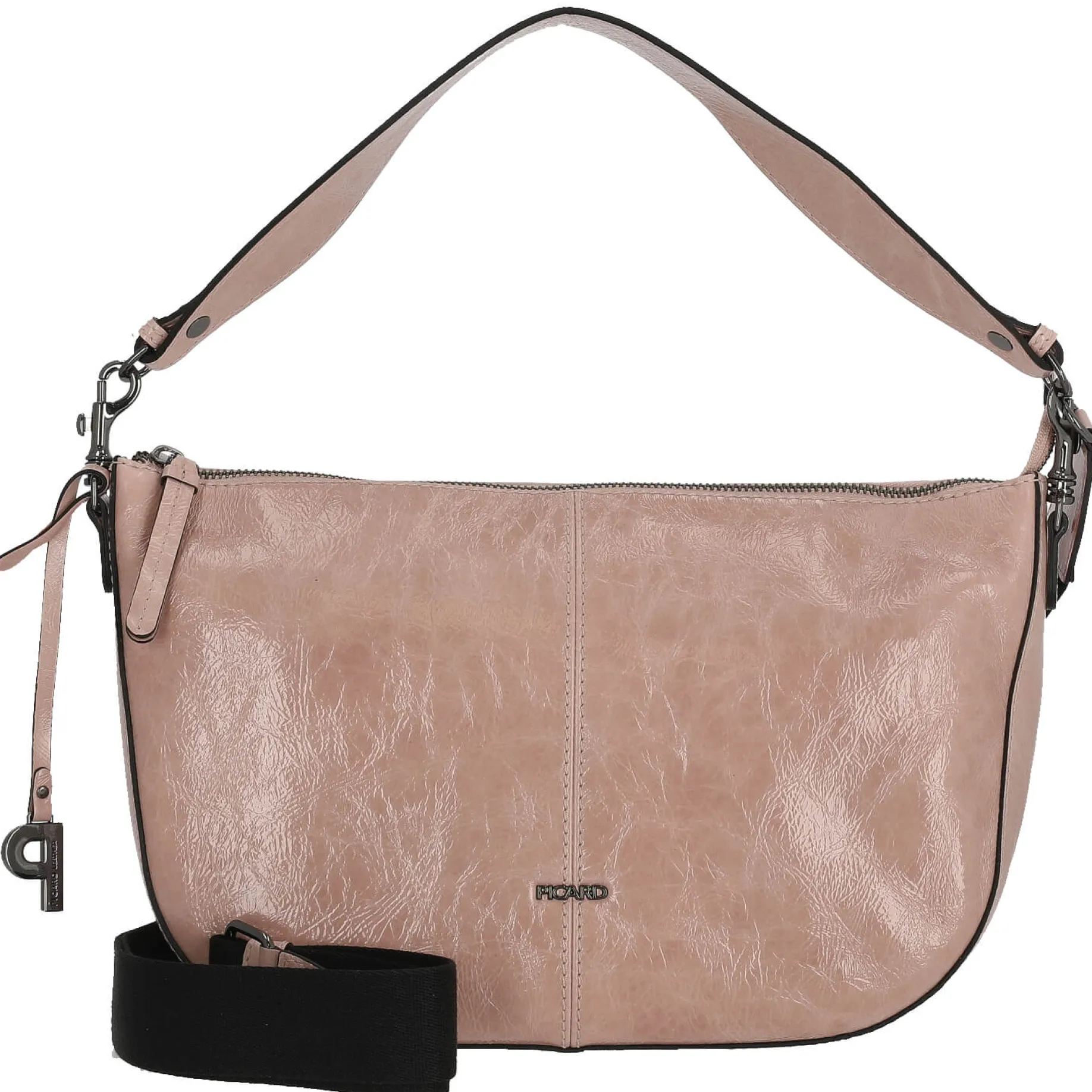 Himalaya - Schultertasche 33 cm Rindsleder (nude)