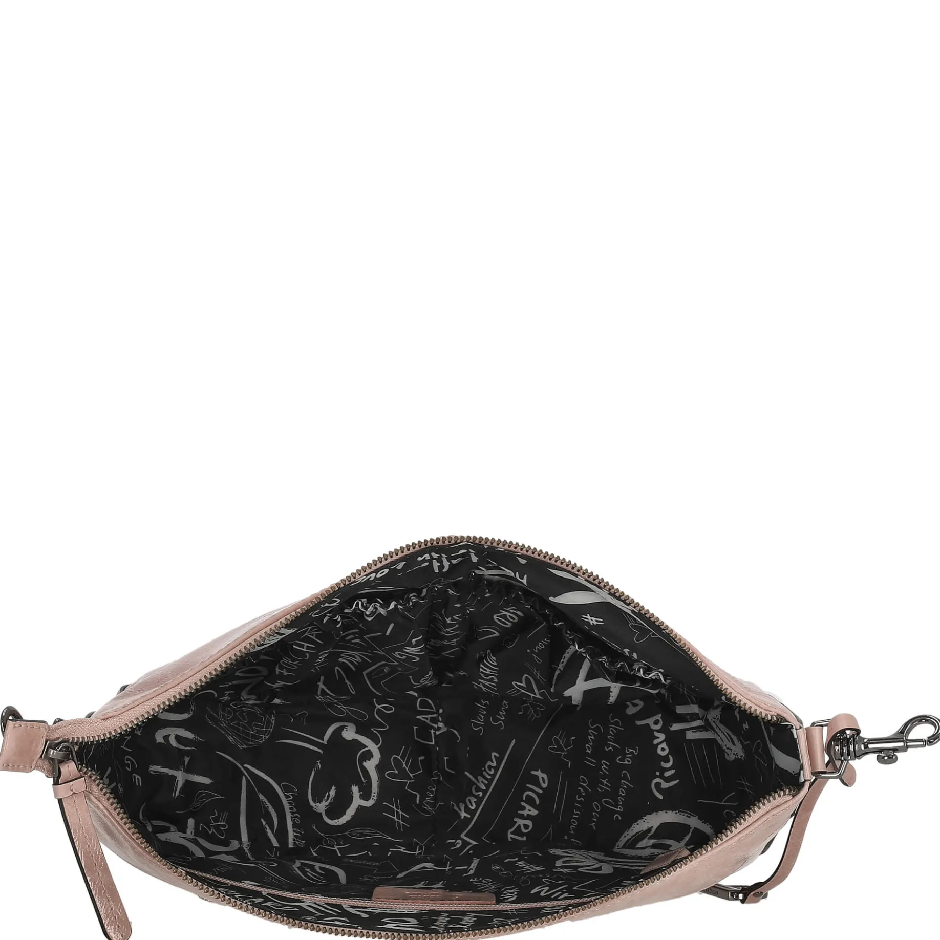 Himalaya - Schultertasche 33 cm Rindsleder (nude)