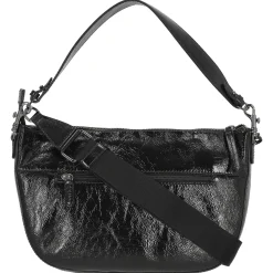 Himalaya - Schultertasche 33 cm Rindsleder (black)