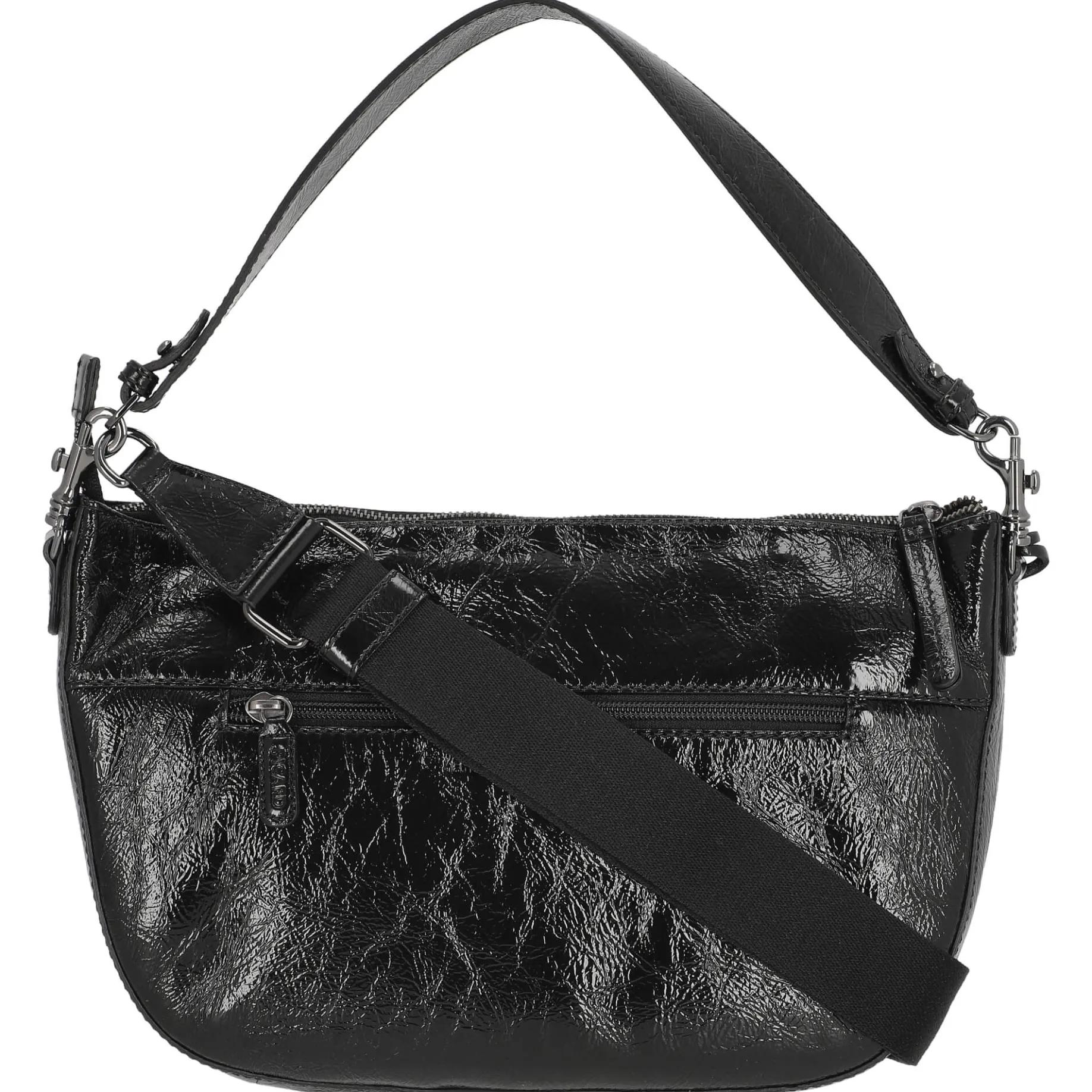 Himalaya - Schultertasche 33 cm Rindsleder (black)