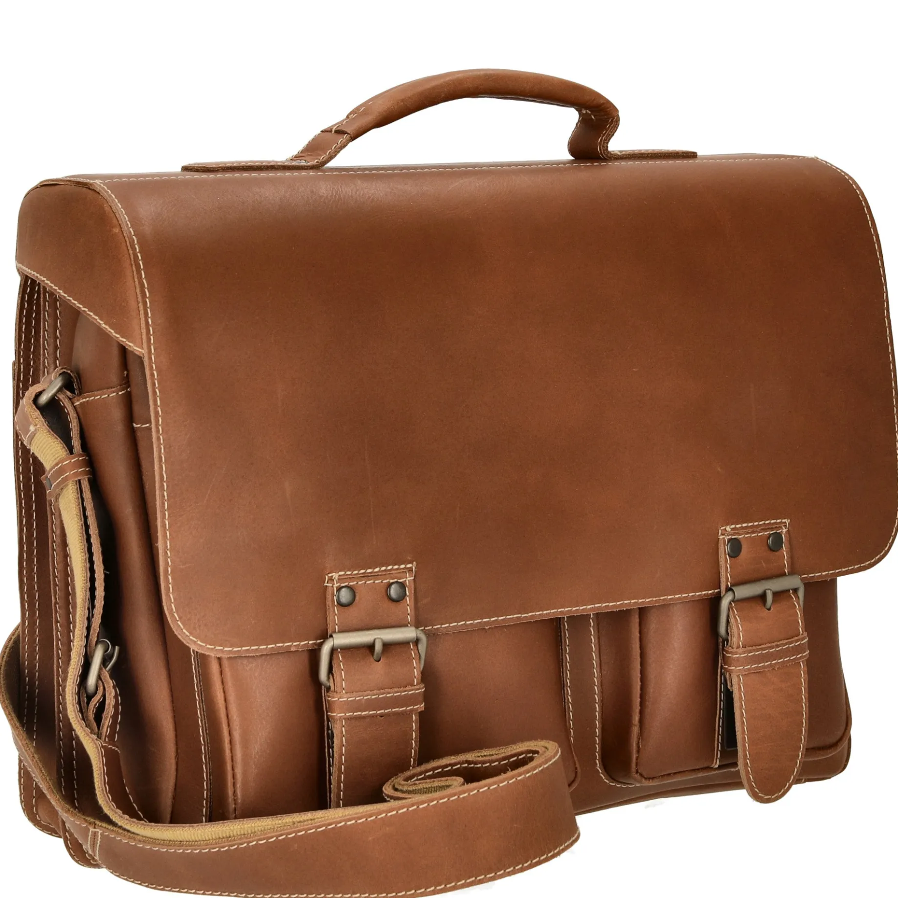 Hunter Finn - Aktentasche 14" (vintage tan)