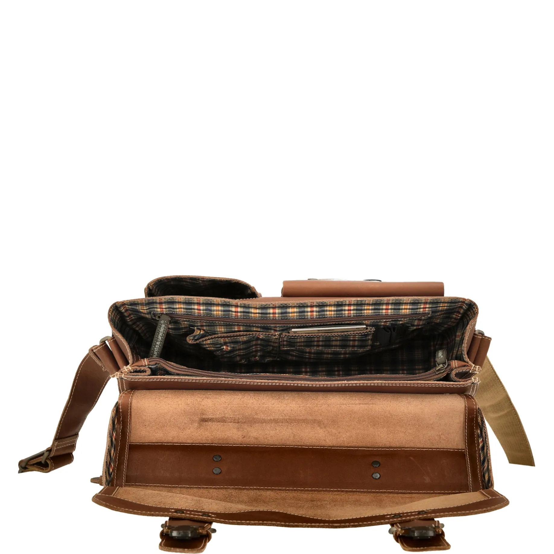 Hunter Finn - Aktentasche 14" (vintage tan)