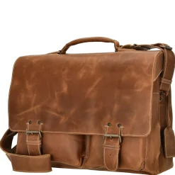 Hunter Jack - Aktentasche 17" (vintage tan)