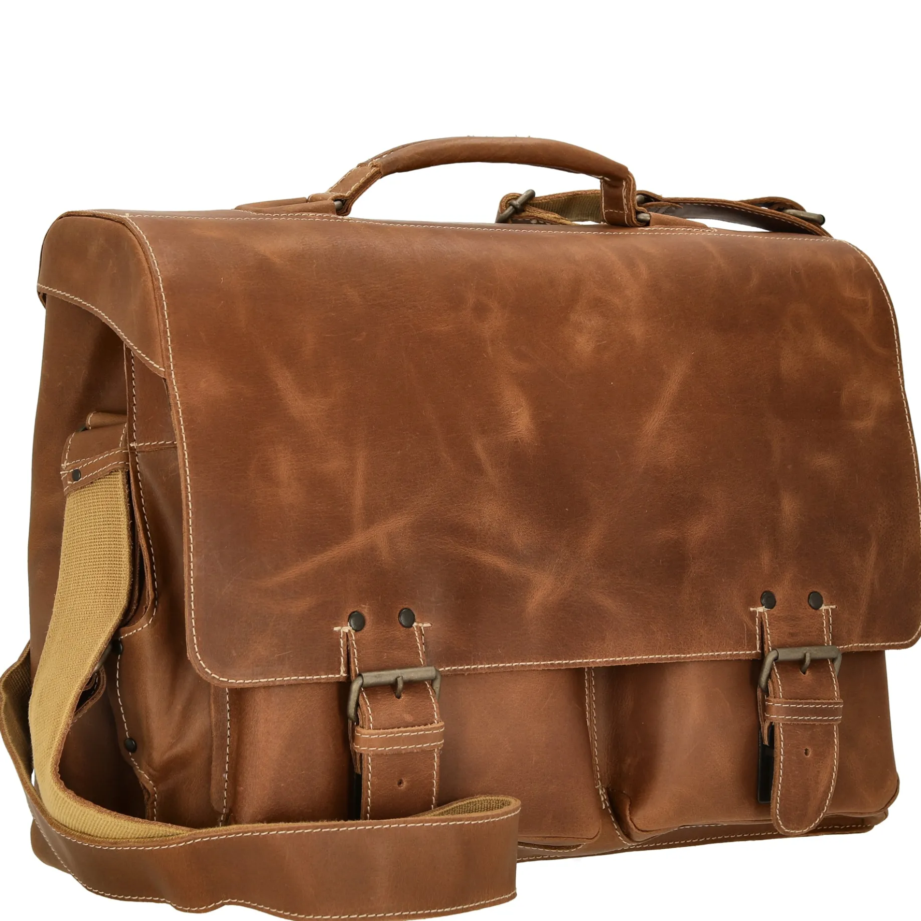 Hunter Jack - Aktentasche 17" (vintage tan)