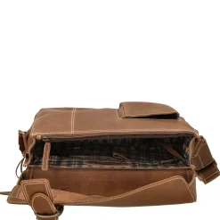 Hunter Judd - Schultertasche 33 cm (vintage tan)