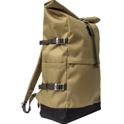 Icon Rolltop - Rucksack L 16" 65 cm erw. (olive drab with black leather)