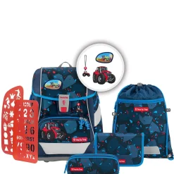 2in1 Plus - Schulranzen Set 6tlg. (Tractor Freddy)