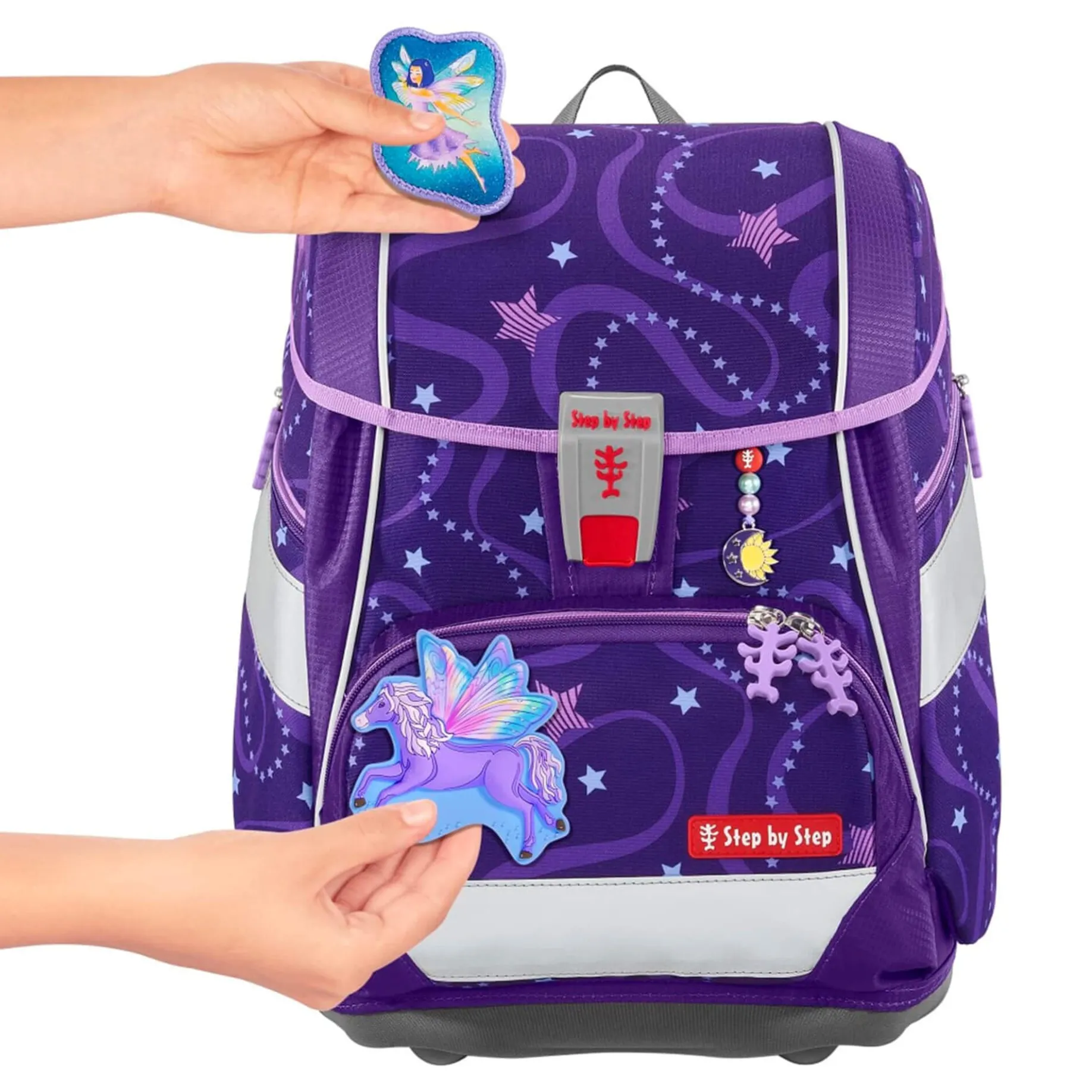 2in1 Plus - Schulranzen Set 6tlg. (Pegasus Emily)