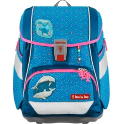 2in1 Plus - Schulranzen Set 6tlg. (Dolphin Pippa)