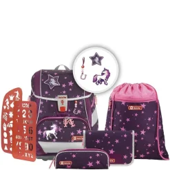 2in1 Plus - Schulranzen Set 6tlg. (Unicorn)