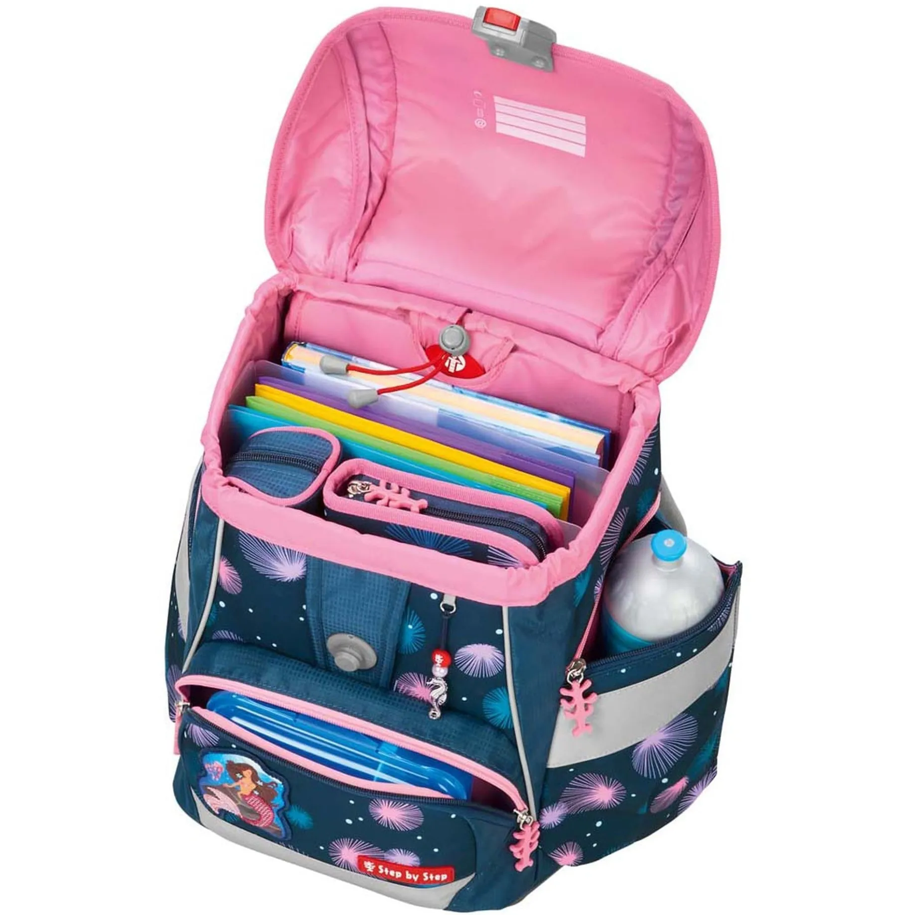 2in1 Plus - Schulranzen Set 6tlg. (Mermaid Delia)