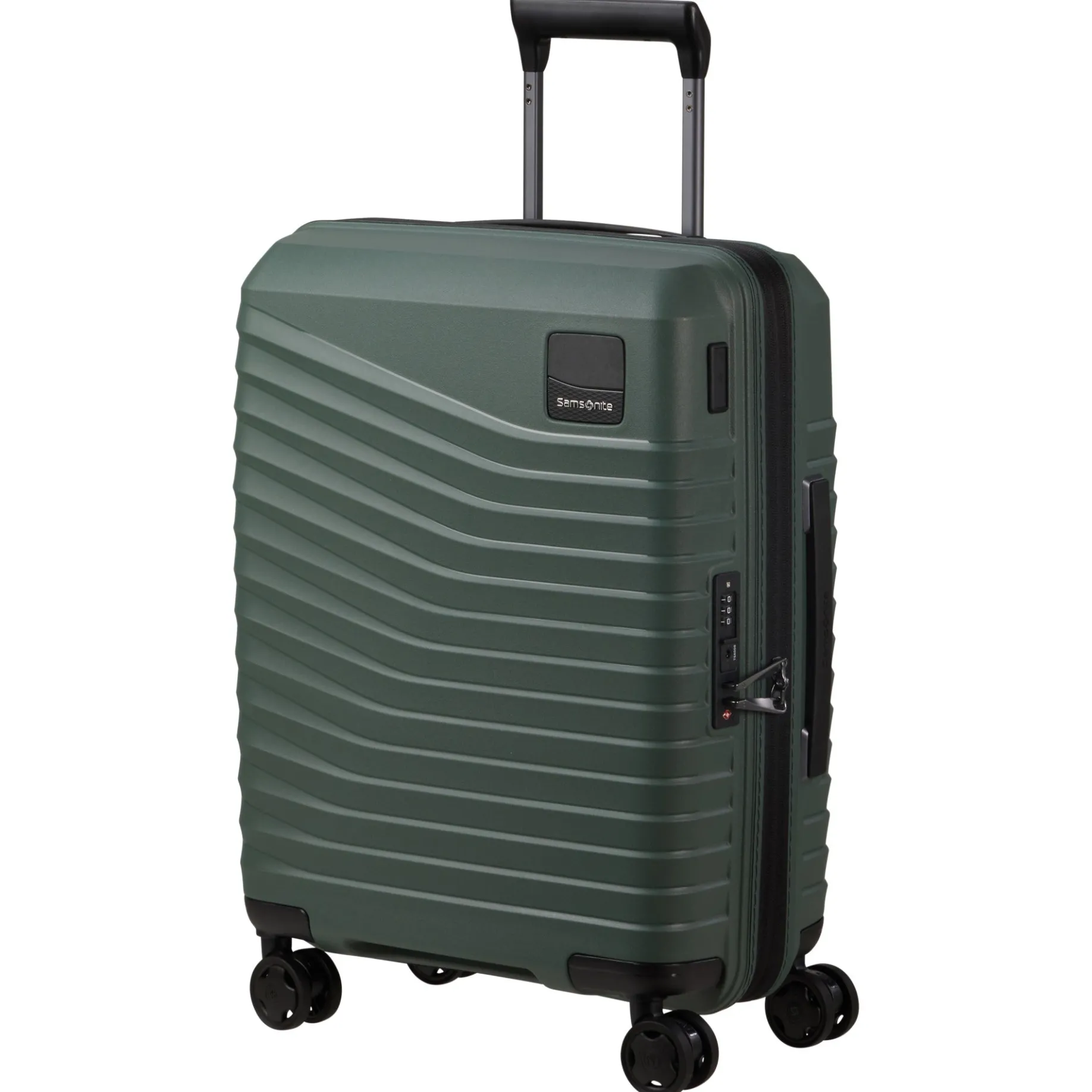 Intuo - 4-Rollen Kabinentrolley 55 cm erw. (olive green)