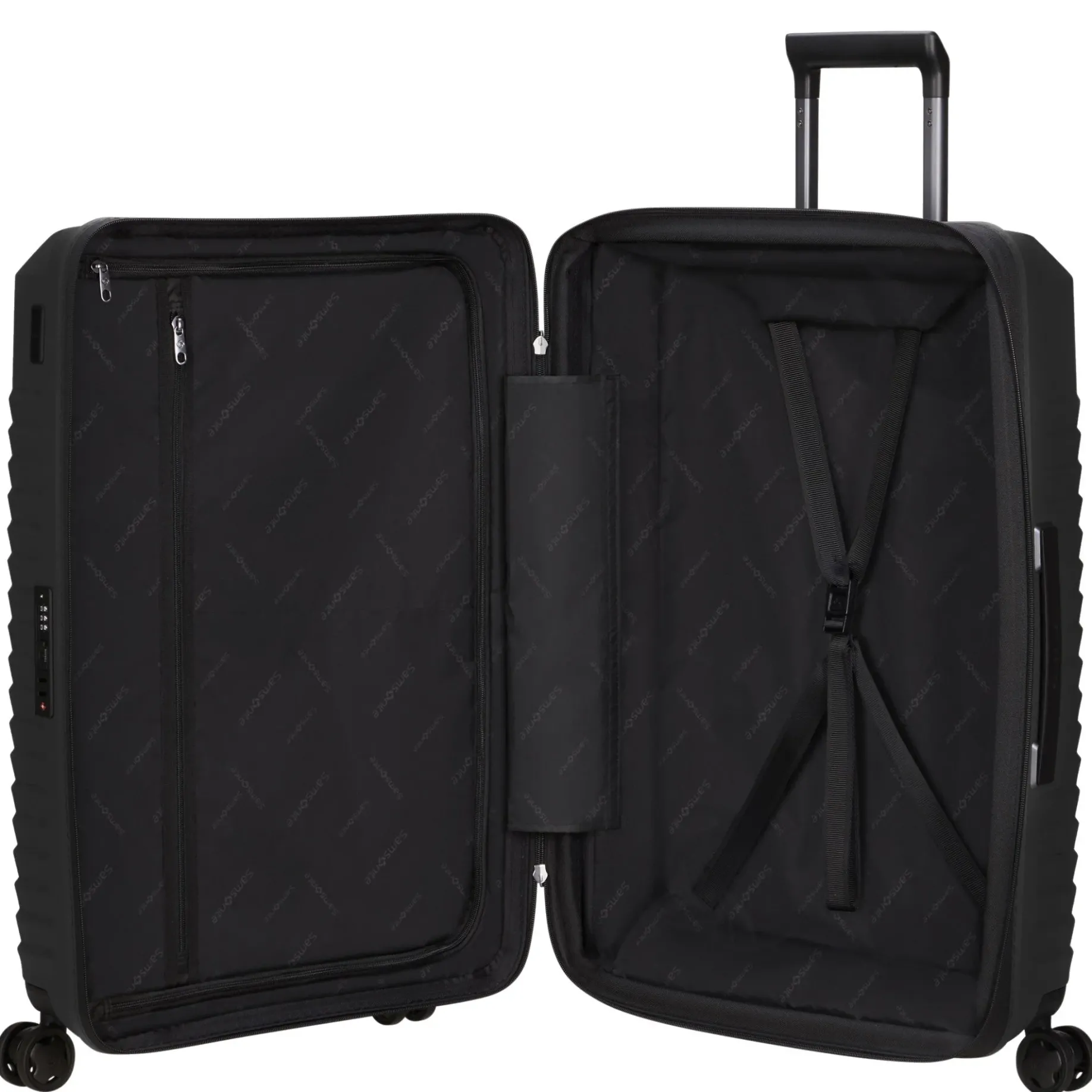 Intuo - 4-Rollen-Trolley M 69 cm erw. (black)