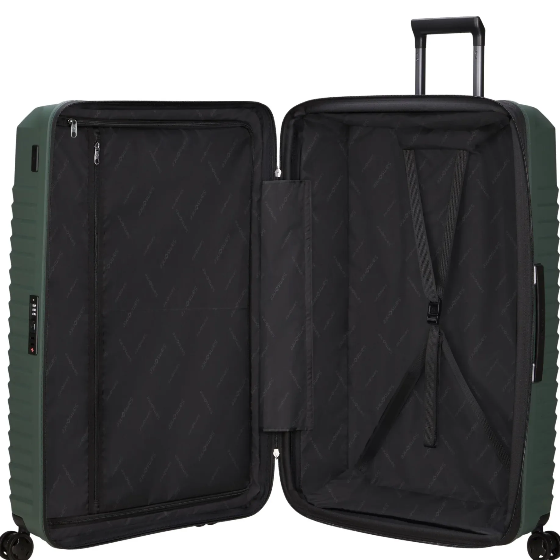 Intuo - 4-Rollen-Trolley XL 81 cm erw. (olive green)