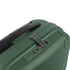 IP1 - 4-Rollen-Kabinentrolley 55 cm S mit USB Port (Deep sea green)