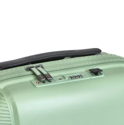 IP1 - 4-Rollen-Kabinentrolley 55 cm S mit USB Port (Spring green)