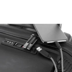 IP1 - 4-Rollen-Kabinentrolley 55 cm S mit USB Port (Iron grey)