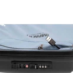 IP1 - 4-Rollen-Kabinentrolley 55 cm S mit USB Port (Iron grey)