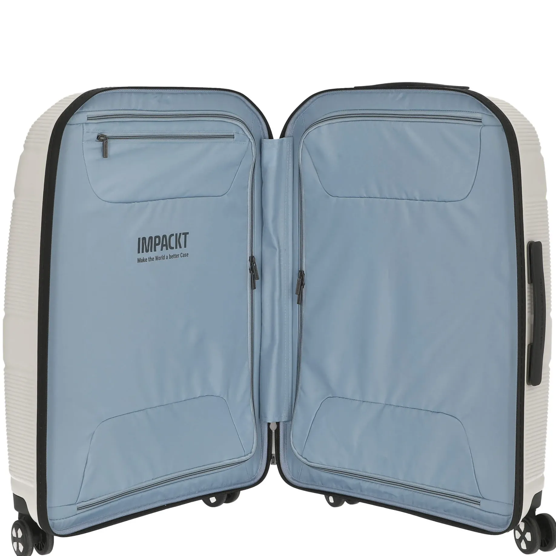 IP1 - 4-Rollen-Trolley 67 cm M (Polar white "Make the world a better case")