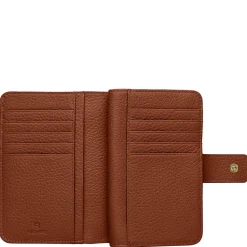 Ivy - Geldbörse 2cc 10.5 cm RFID (dark cognac)