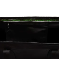 Izzie - Shopper aus leichtem Nylon 66 cm (noir vert fluo)