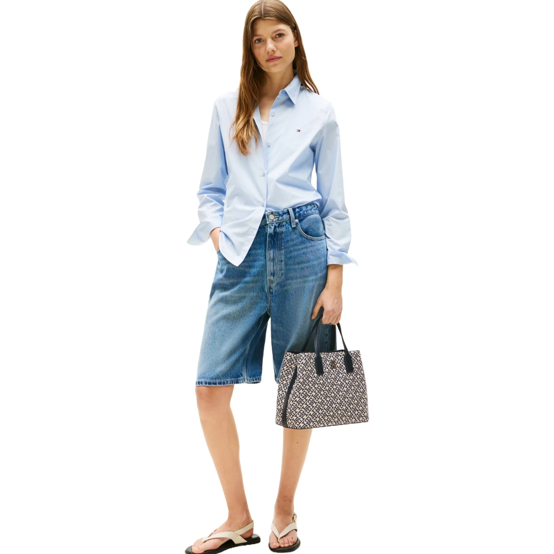 Jacquard - Handtasche (space blue)