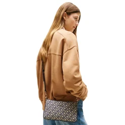 Jacquard - Schultertasche (space blue)
