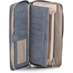 Jana J2 - Geldbörse 12cc 20 cm (nubuk-sky)