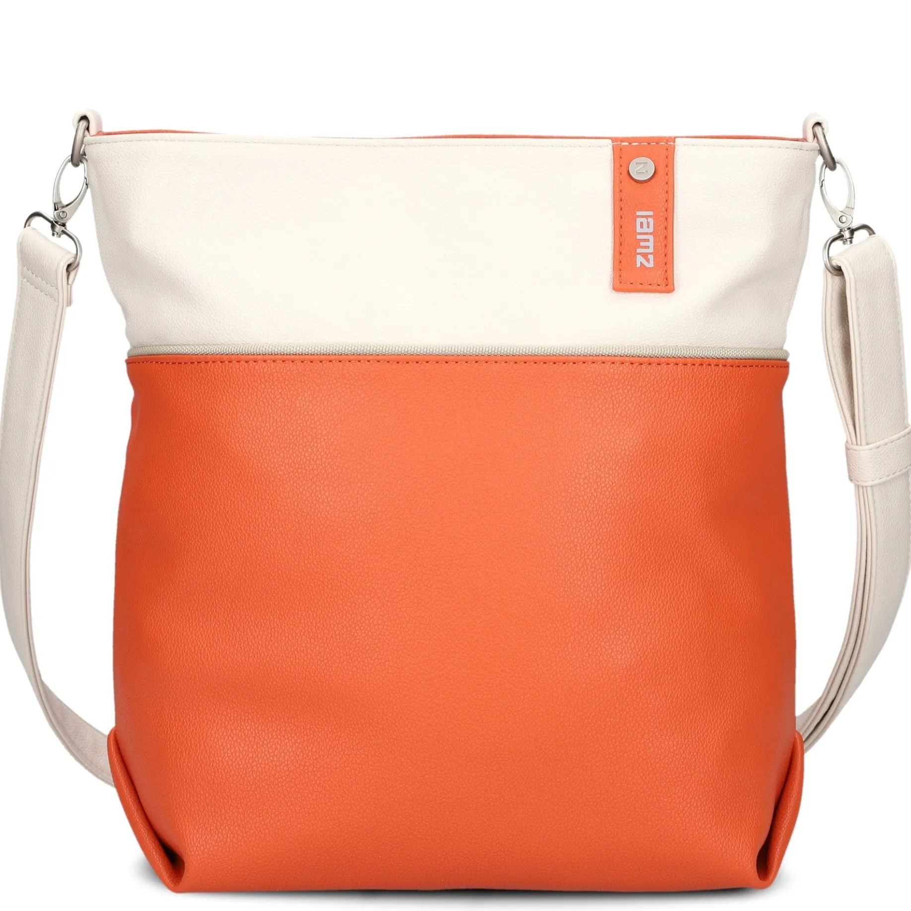 Jana J12 - Schultertasche 33 cm (papaya)
