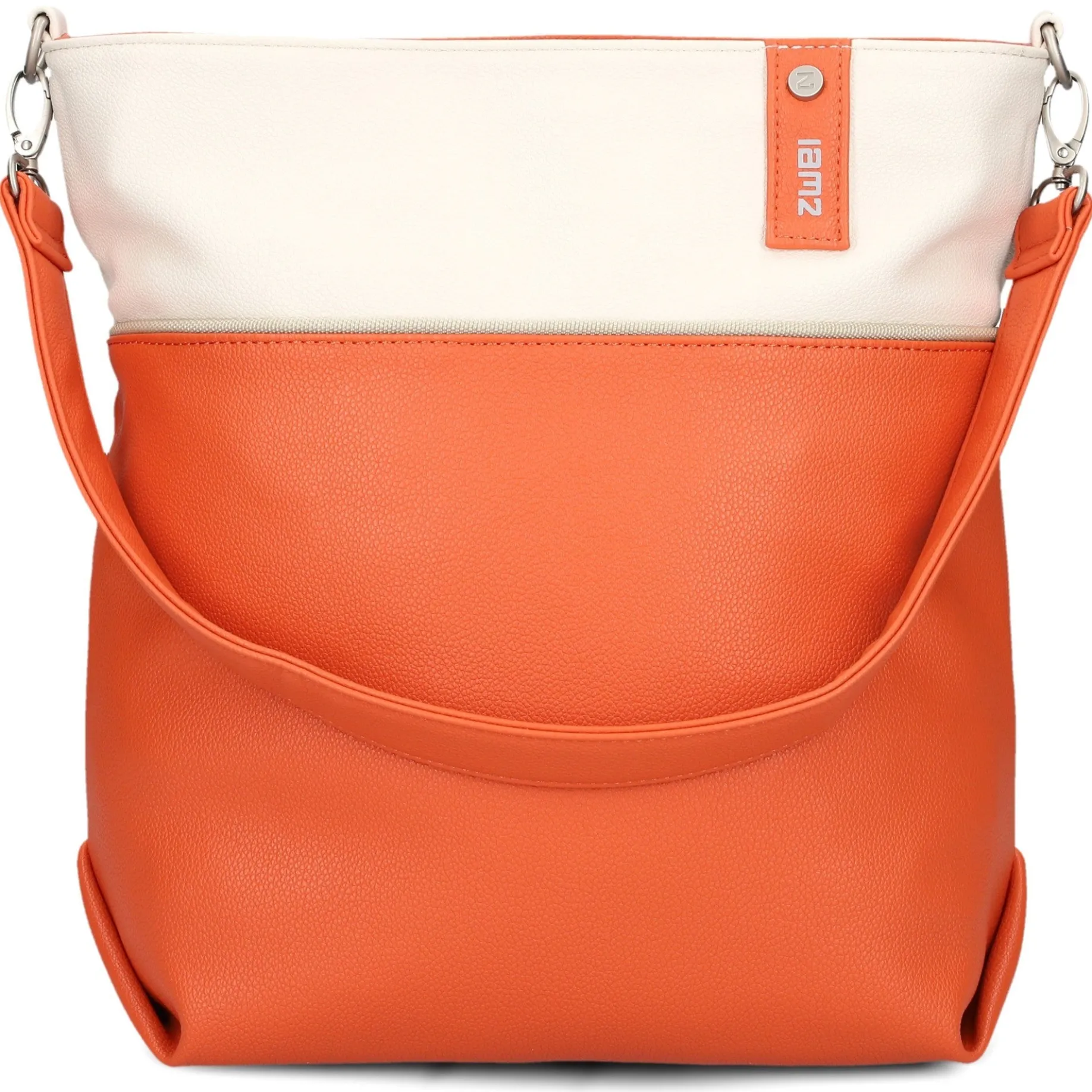 Jana J12 - Schultertasche 33 cm (papaya)