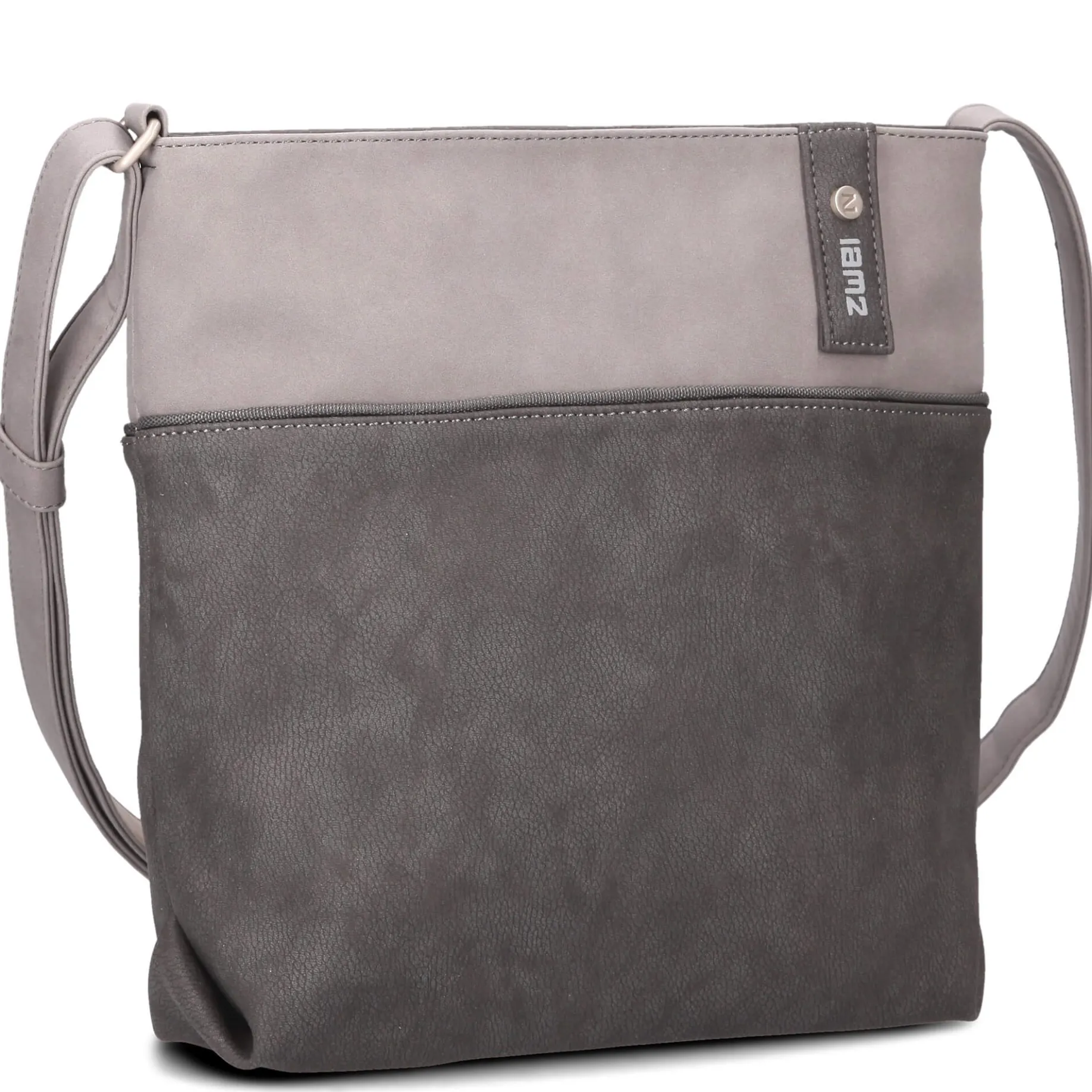 Jana J10 - Schultertasche 29 cm (nubuk-stone)