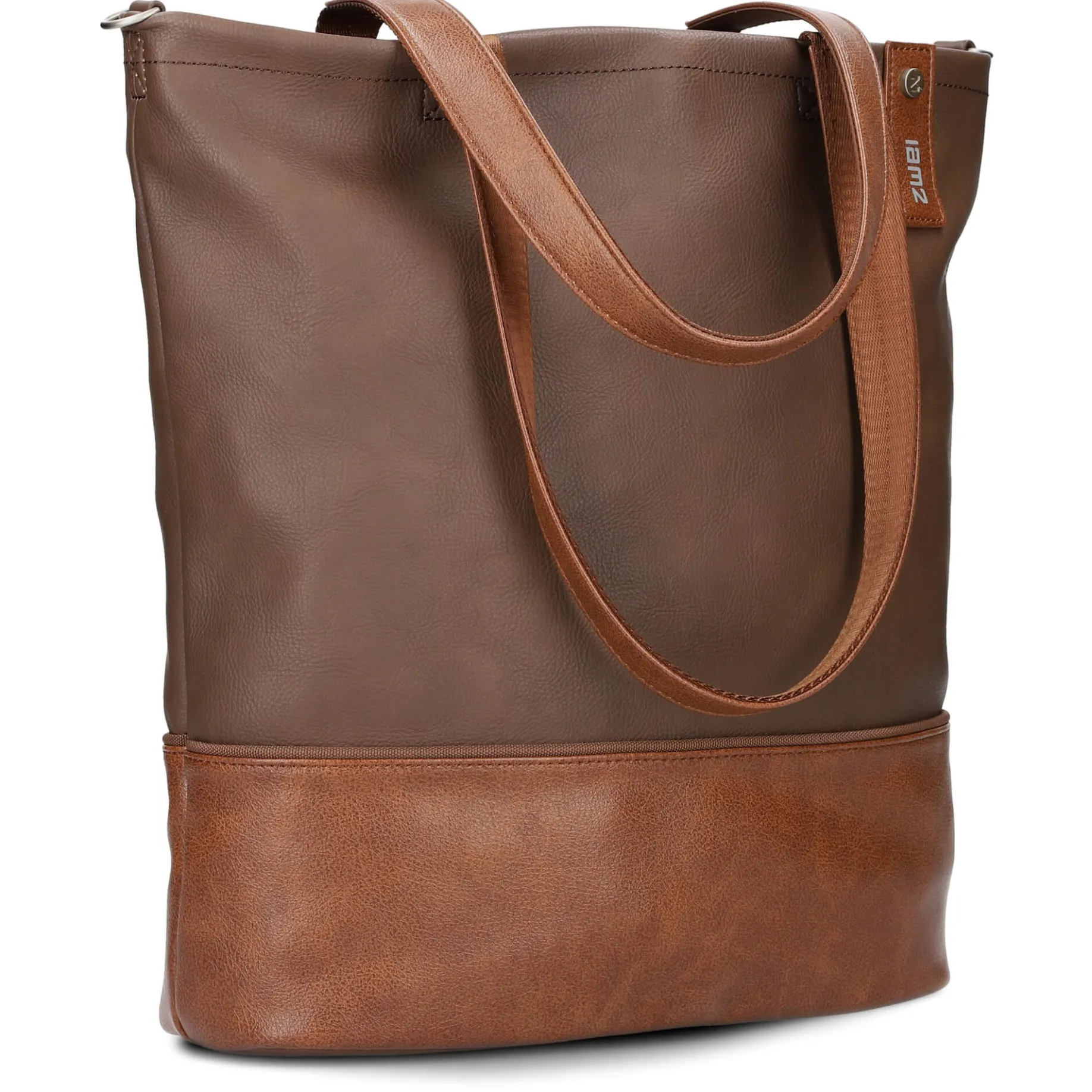 Jana J145 - Schultertasche 37 cm (cognac)