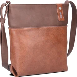 Jana J10 - Schultertasche 29 cm (cognac)