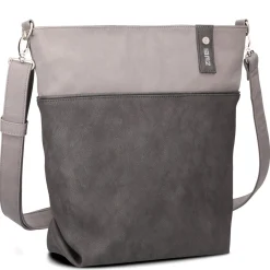 Jana J12 - Schultertasche 33 cm (nubuk-stone)