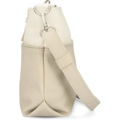 Jana J8 - Schultertasche 27 cm (nubuk-linen)