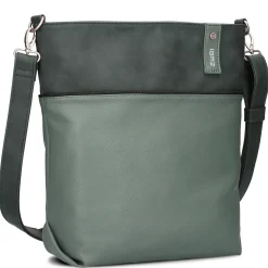 Jana J12 - Schultertasche 33 cm (eucalyptus)