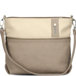 Jana J8 - Schultertasche 27 cm (nubuk-cappuccino)