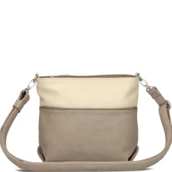 Jana J8 - Schultertasche 27 cm (nubuk-cappuccino)