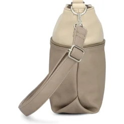 Jana J8 - Schultertasche 27 cm (nubuk-cappuccino)