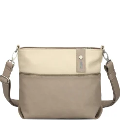 Jana J8 - Schultertasche 27 cm (nubuk-cappuccino)