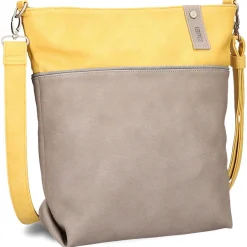 Jana J12 - Schultertasche 33 cm (lemon)