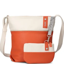 Jana J10 - Schultertasche 29 cm (papaya)