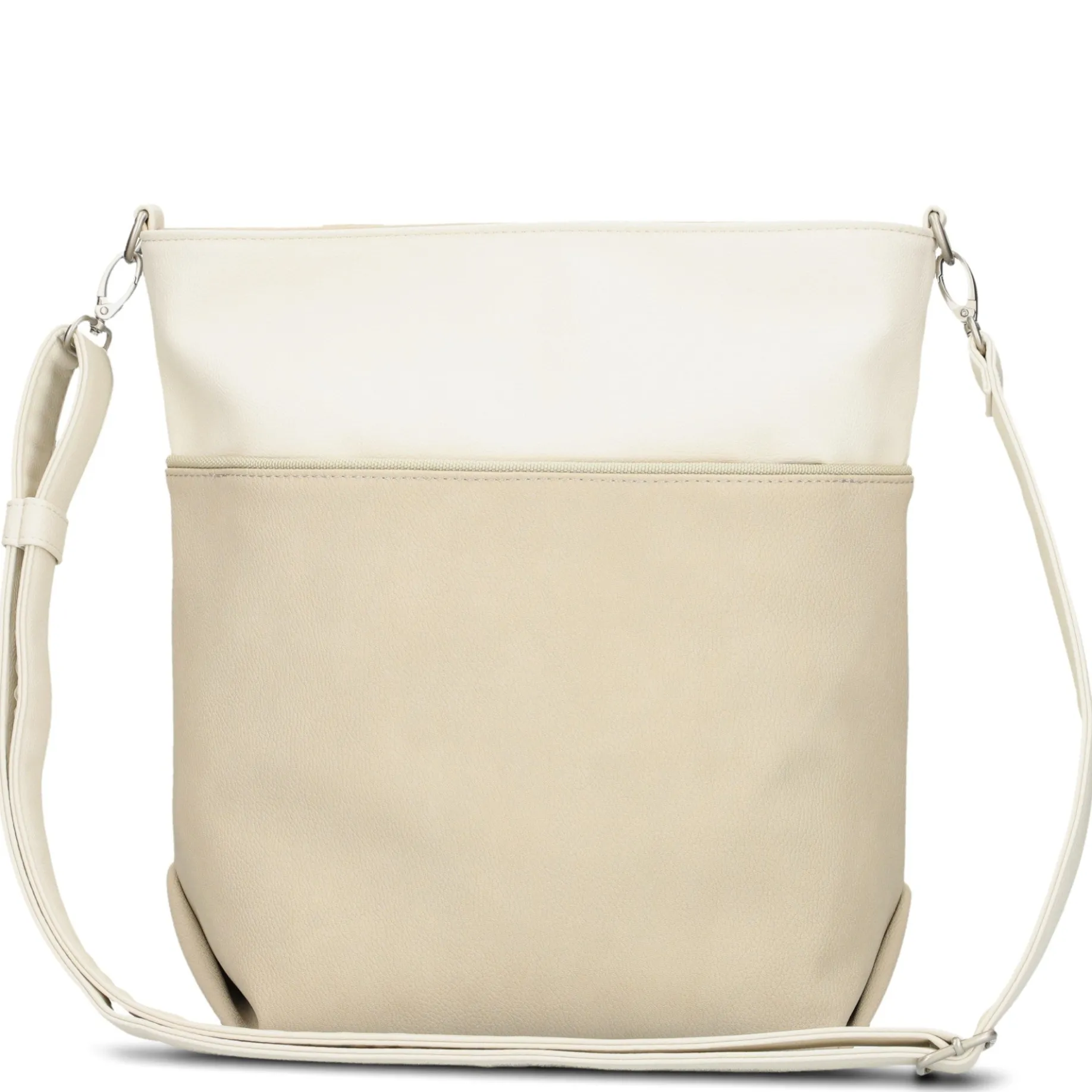 Jana J12 - Schultertasche 33 cm (nubuk-linen)