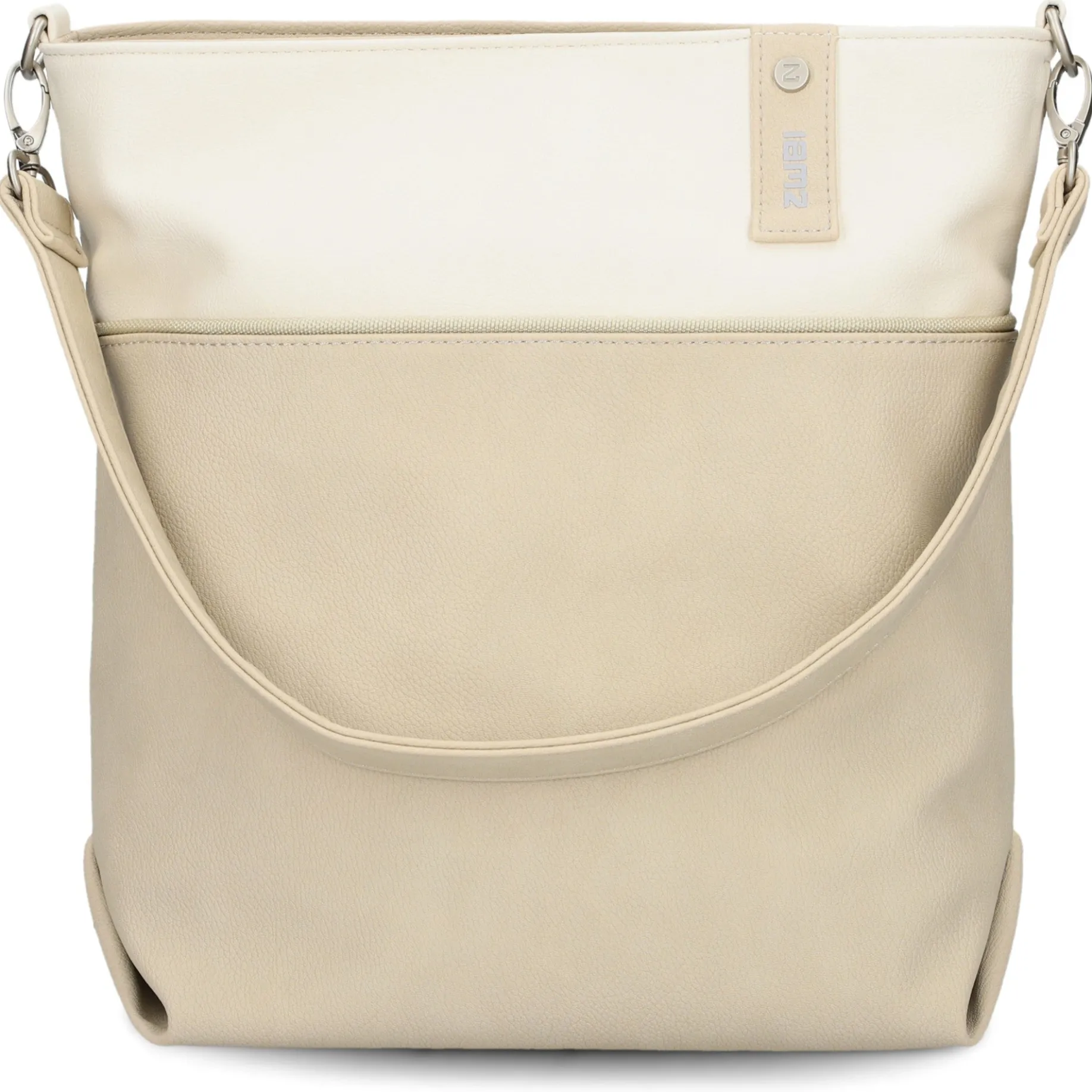 Jana J12 - Schultertasche 33 cm (nubuk-linen)