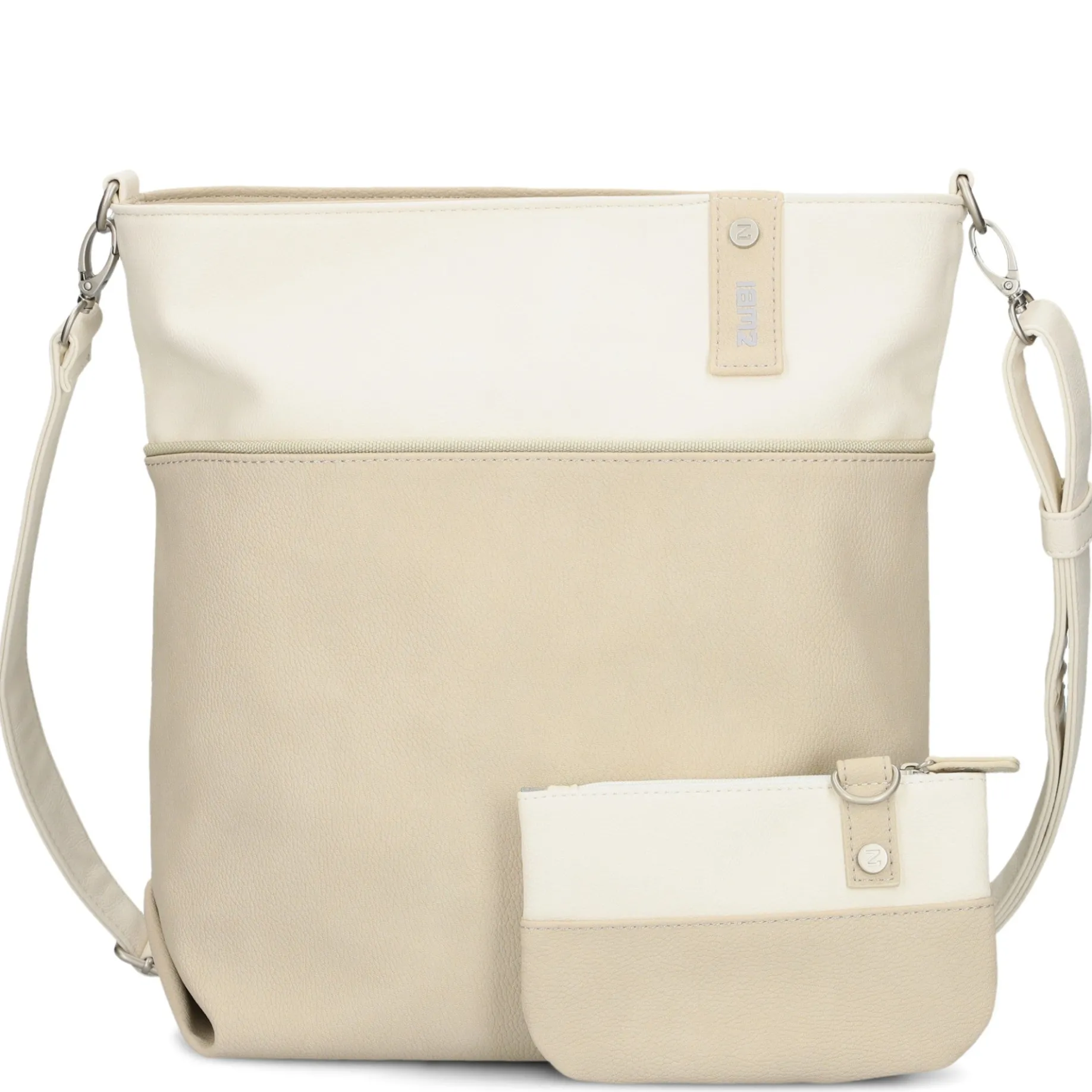 Jana J12 - Schultertasche 33 cm (nubuk-linen)