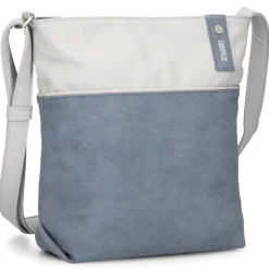 Jana J10 - Schultertasche 29 cm (nubuk-sky)